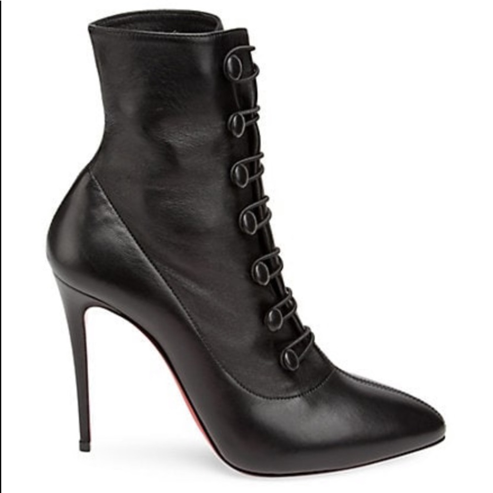 Sold- Christian Louboutin French Tutu Black Bootie